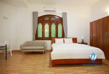 New studio for rent in Xuan Dieu street, Tay Ho district, Hanoi